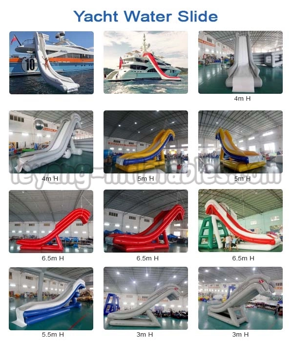 Funny and Excitting Inflatable Yacht Slide, Cheap Inflatable Yacht Slides