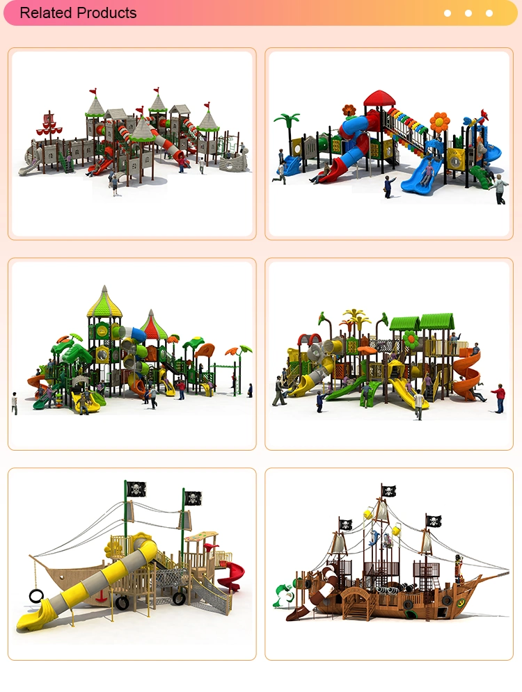 Funny! ! ! Playground Models and Plastic Slide for Children (Ty-70532)