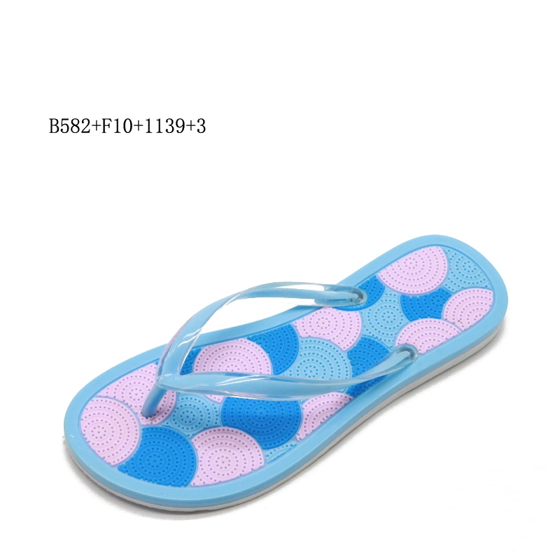 OEM Flip-Flops Ladies Sandals Outdoor Beach PVC Flip Flops Footwear for Hotel Women Shoes