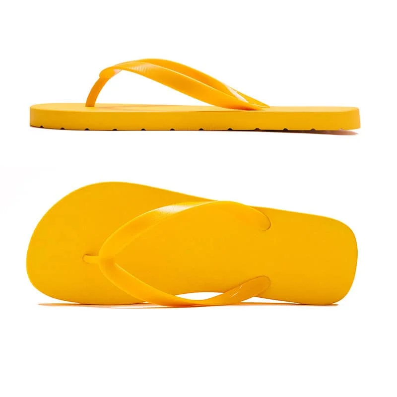 New Custom Slippers Women and Men Summer PVC Flip Flops Beach Sandals