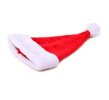 Plush Kids Adult Promotional Red and White Custom Giant Santa Hat