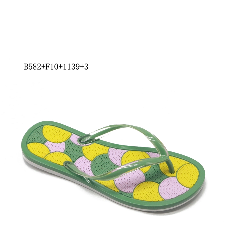 OEM Flip-Flops Ladies Sandals Outdoor Beach PVC Flip Flops Footwear for Hotel Women Shoes