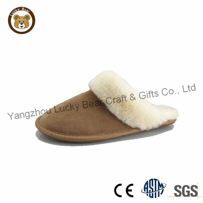 Colorful Fashion Faux Fur Slippers Slides for Men and Women