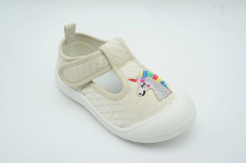 Kids Shoes Canvas Upper PVC Outsole Injection Shoes for Kids