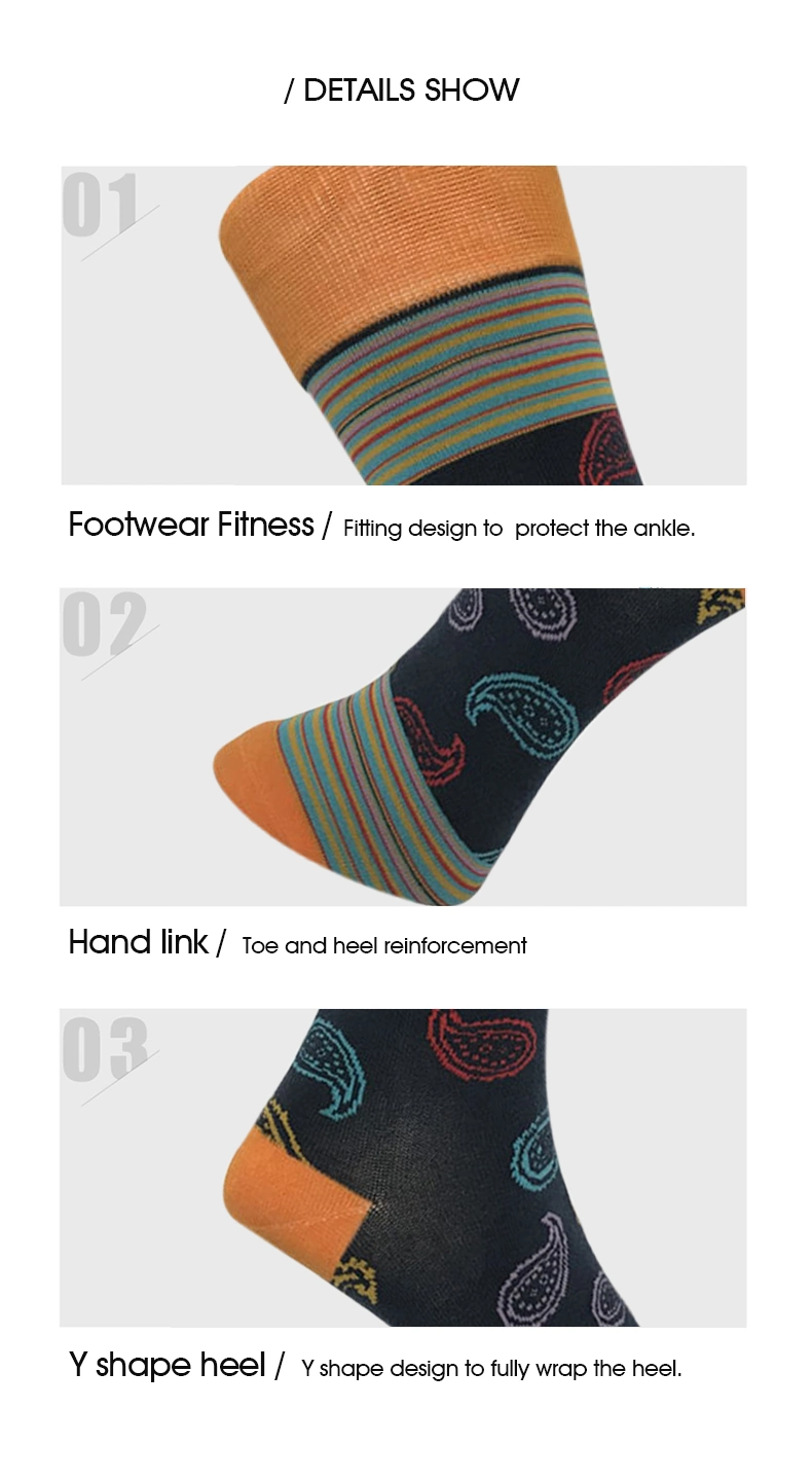 Men&prime;s Long Argyle Patterns Sock
