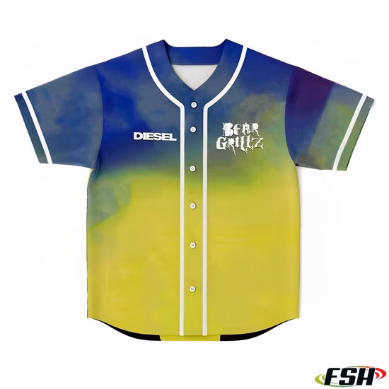 Factory Price OEM Design Custom Sublimation Baseball Jersey