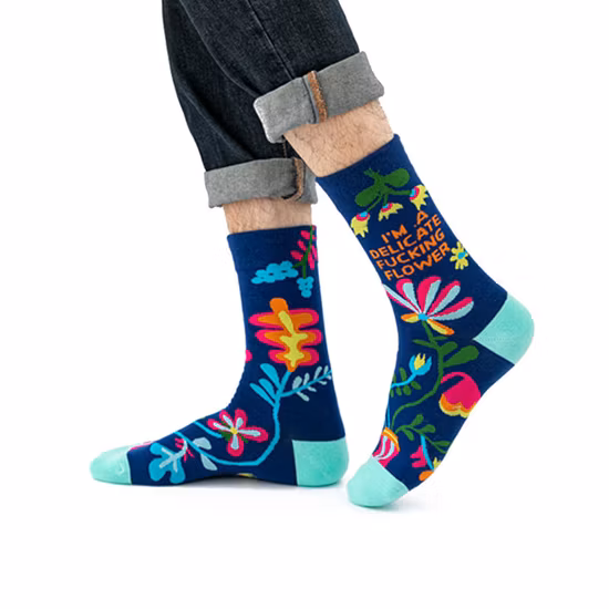 Custom Logo OEM 100 Cotton Men Women Fashion Funny Funky Crew Colorful Happy Dress Socks